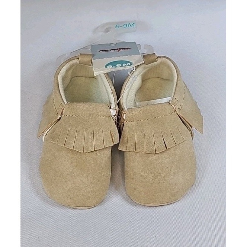 Cat & Jack Moccasin From Target Size 6-9  Months Color Tan